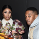 Nicki Minaj and Kenneth Petty attend the Marc Jacobs Fall 2020 runway show during New York Fashion Week on February 12, 2020 in New York City.